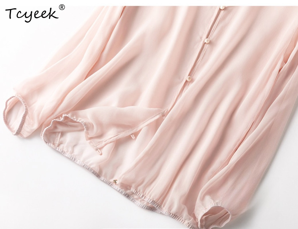 Tcyeek 100% Real Mulberry Silk - Summer Clothing Us recensione e prezzo
