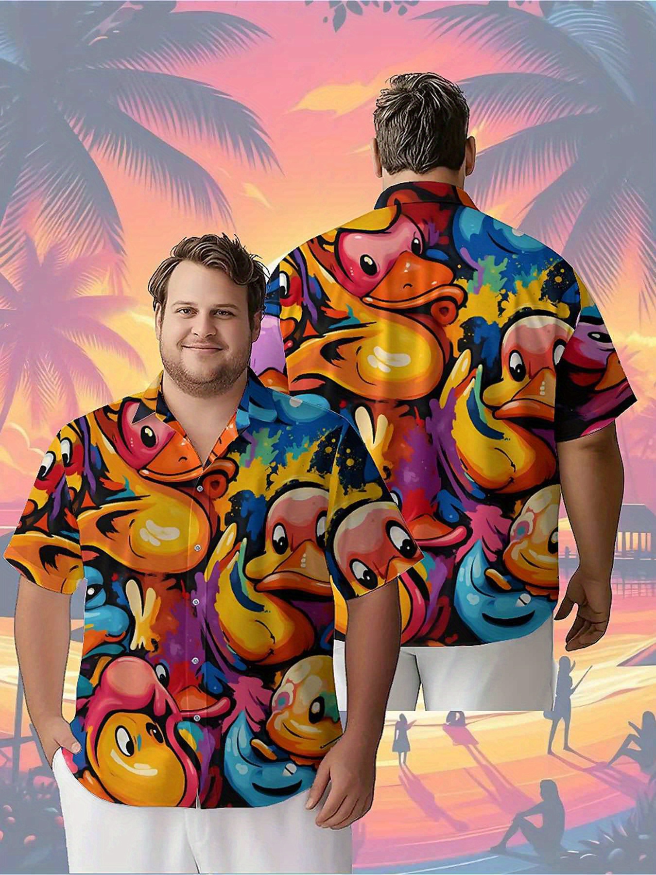Men's Plus Size Hawaiian Shirt - Beach Shirt Hawaiian recensione e prezzo