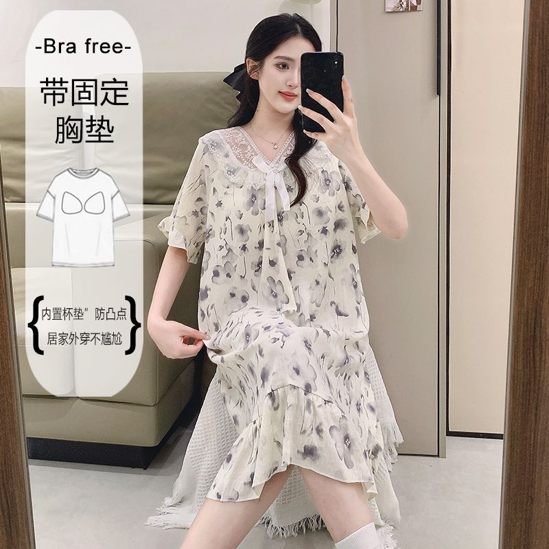 Plus Size Sweet Floral Print N - Summer Clothing Stores recensione e prezzo