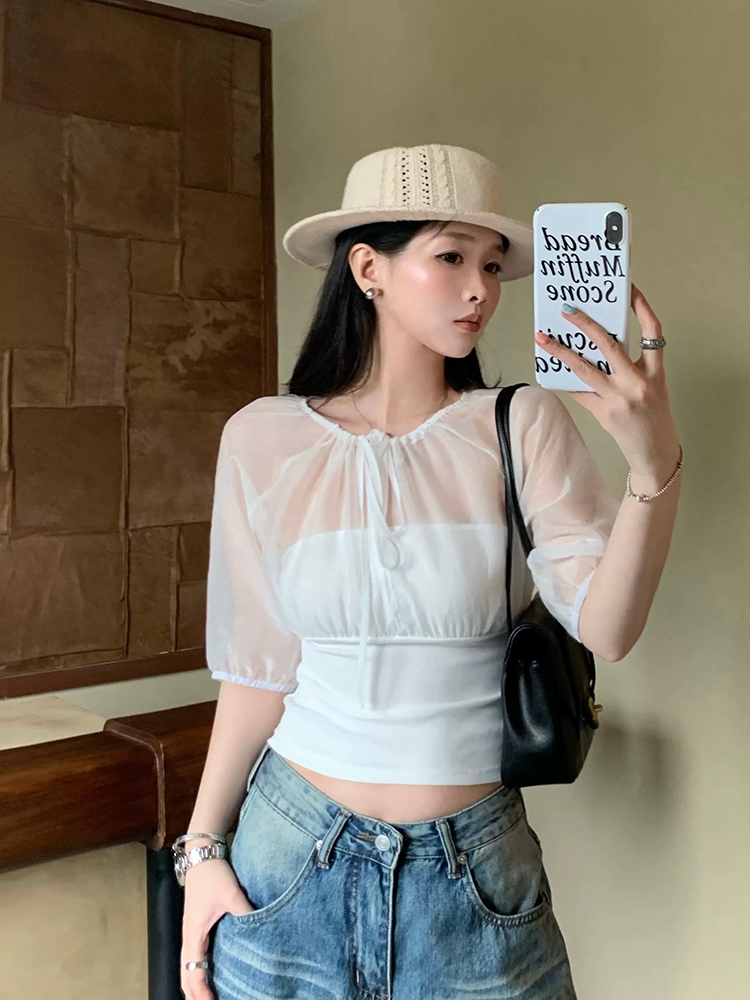 Mulberry Silk-Paneled Top with - Summer Clothing Us recensione e prezzo