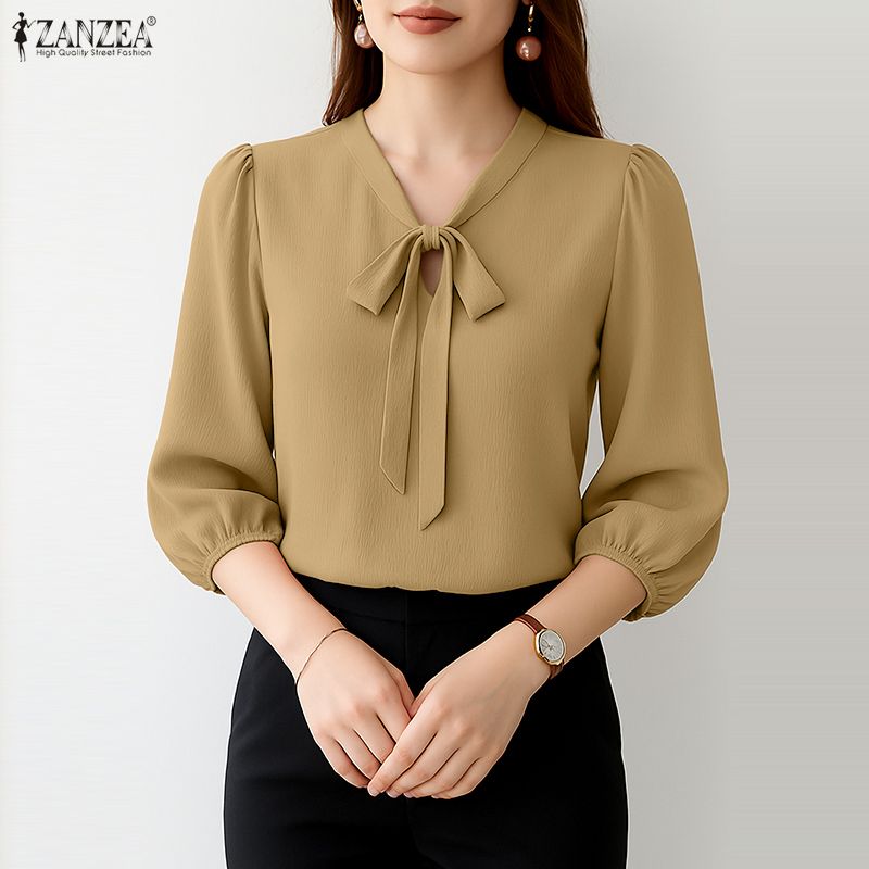 ZANZEA Woman Crinkled Texture  - Summer De Clothing recensione e prezzo