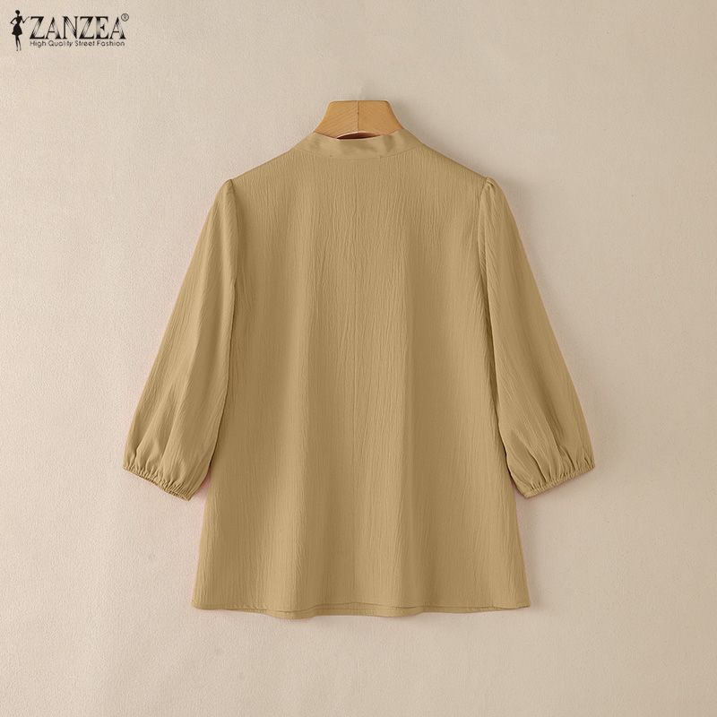 ZANZEA Woman Crinkled Texture  - Summer De Clothing recensione e prezzo
