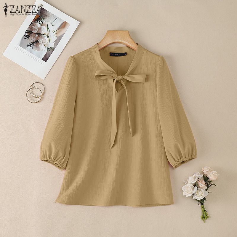 ZANZEA Woman Crinkled Texture  - Summer De Clothing recensione e prezzo