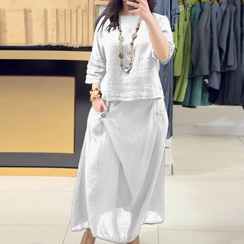 Casual O Neck Top Pullover & A - Summer Clothing Linen recensione e prezzo