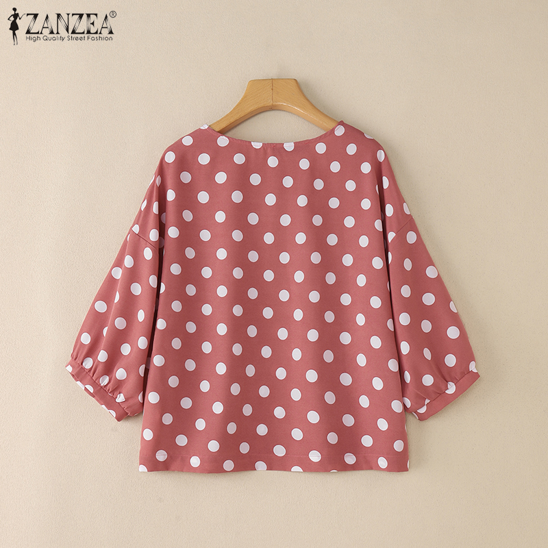 ZANZEA Woman Casual Polka Dot  - Summer De Clothing recensione e prezzo