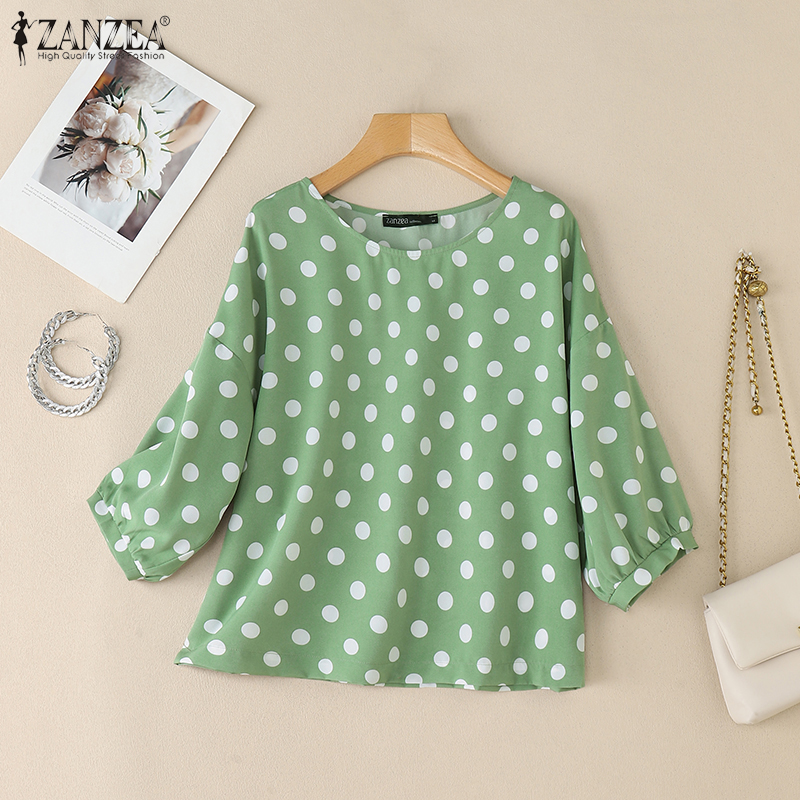 ZANZEA Woman Casual Polka Dot  - Summer De Clothing recensione e prezzo