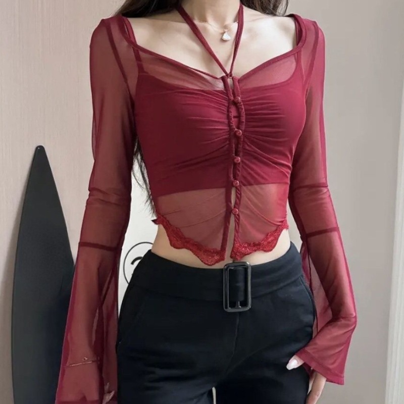 Sheer T-shirts for Women Hot G - Summer Clothing Young Women recensione e prezzo