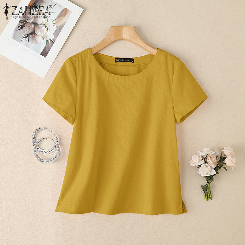 ZANZEA Summer Casual Cotton Bl - Summer De Clothing recensione e prezzo
