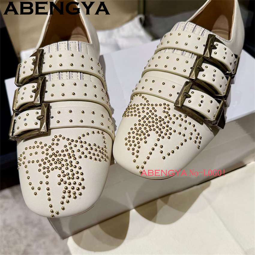 Metal Rivet Inlay Genuine Leat - Summer Clothing Modest recensione e prezzo