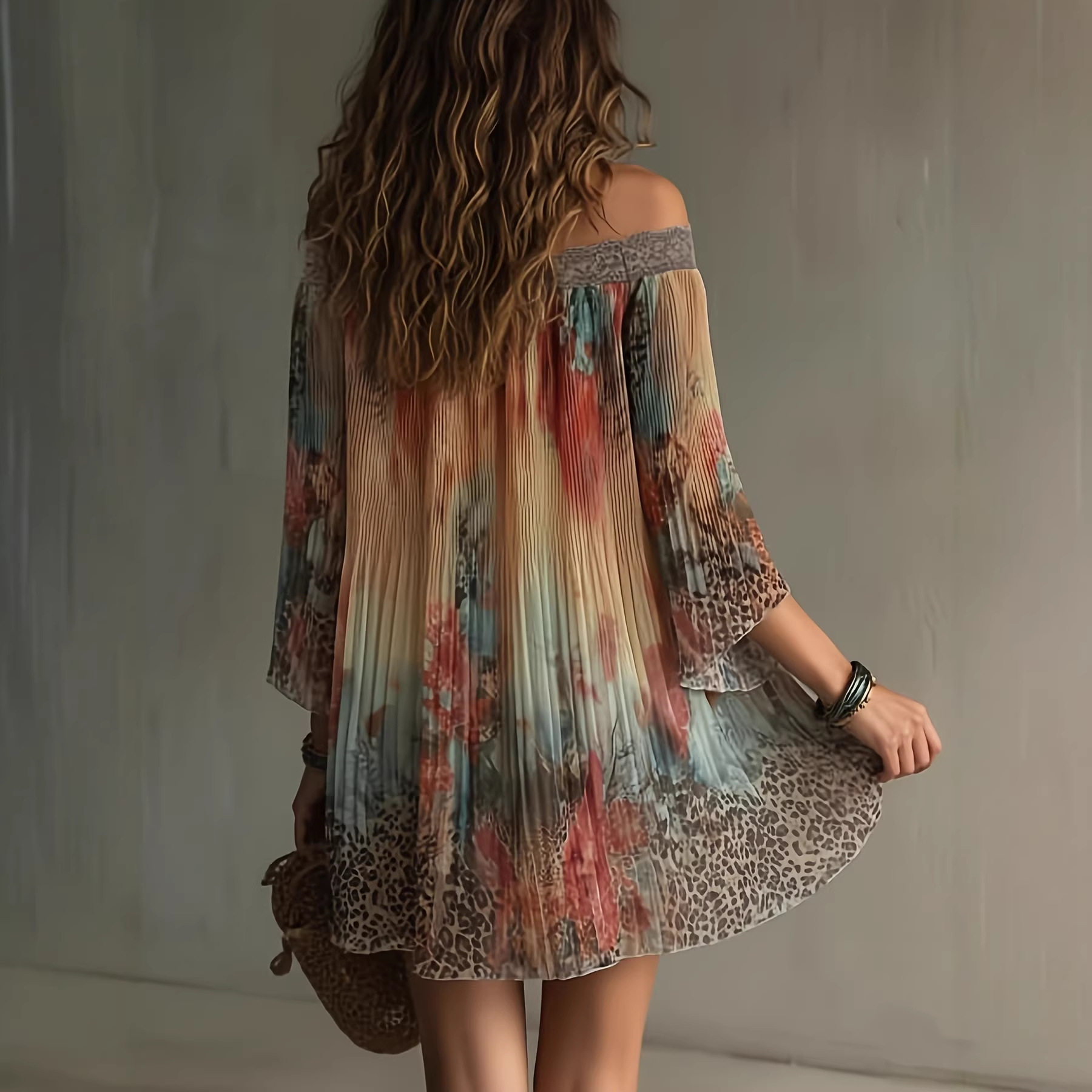 Lace Trim Off Shoulder A-Line  - Summer Clothing H&M recensione e prezzo
