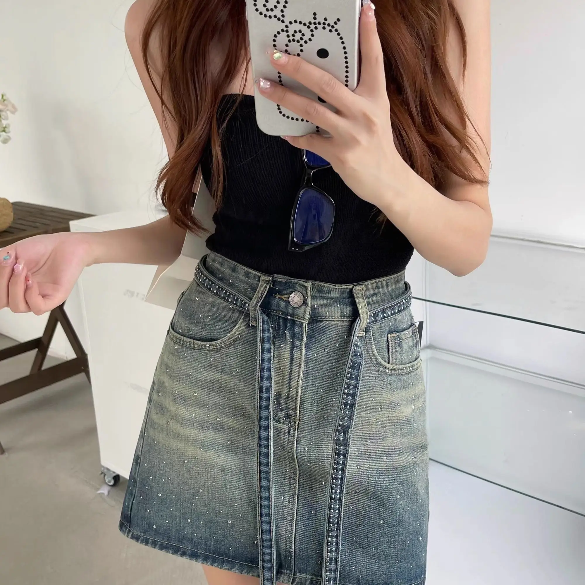 Jeans Skirts For Women Gradien - Summer Clothing Trends 2025 Women'S recensione e prezzo