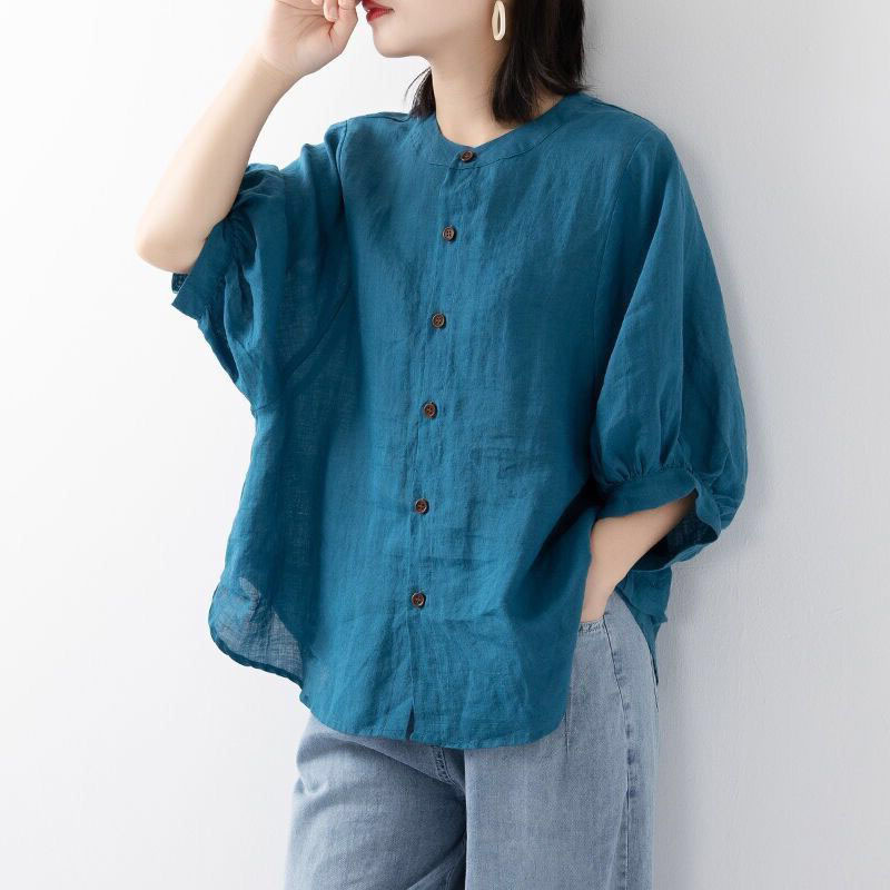 Cotton and linen shirt women's - Summer Clothing Linen recensione e prezzo