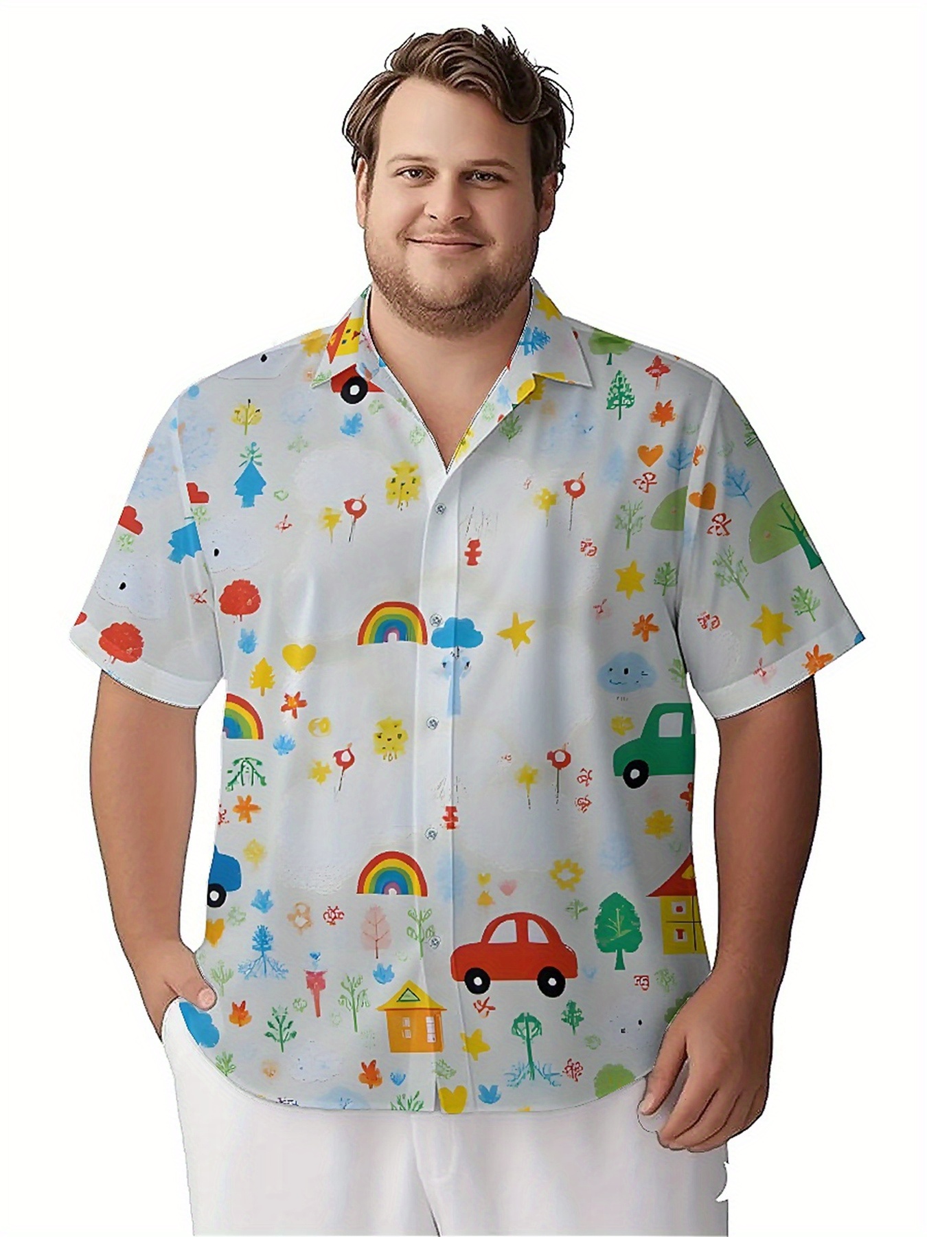 Men's Plus Size Hawaiian Shirt - Beach Shirt Hawaiian recensione e prezzo