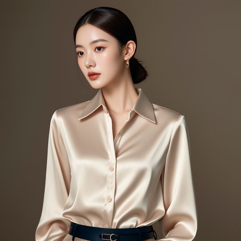 2025 Summer Women's Satin Shir - Summer Clothing Men 2025 recensione e prezzo