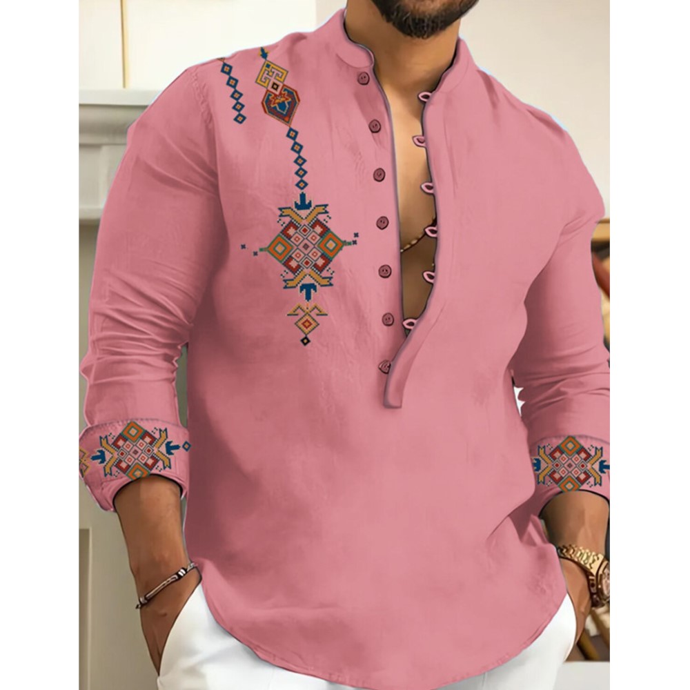 2025 Summer Men's Hawaiian Shi - Summer Clothing Men 2025 recensione e prezzo