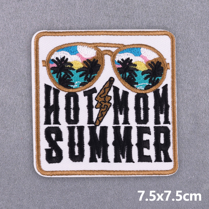 5PCS Play Ball Embroidered Pat - Summer Clothing Vibes recensione e prezzo