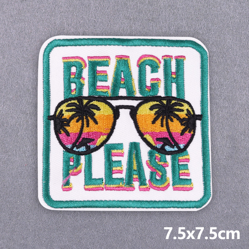 5PCS Play Ball Embroidered Pat - Summer Clothing Vibes recensione e prezzo