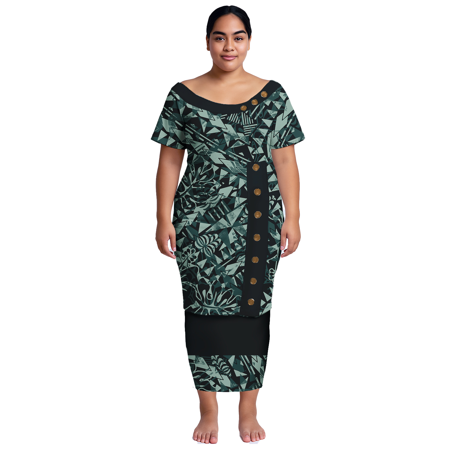Plus Size Women Dresses Samoan - Summer Clothing Sets Women recensione e prezzo