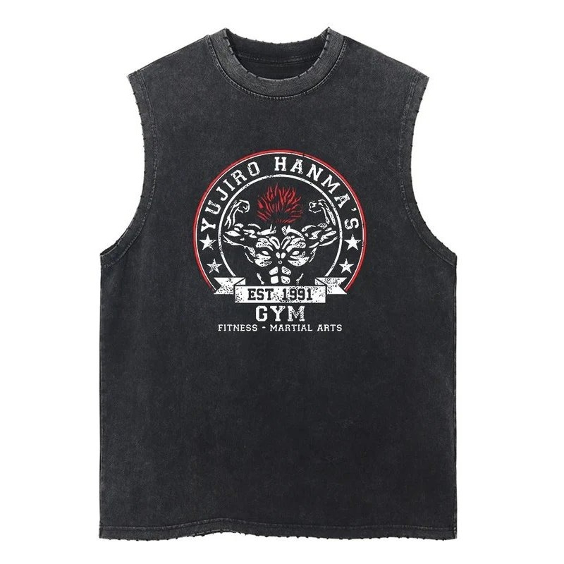 Baki Men and Women Washed Old  - Summer Clothing For Japan recensione e prezzo