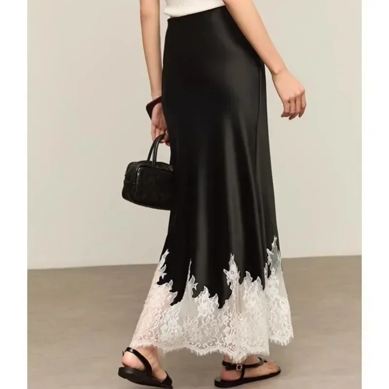 Fairy Lace-Trim Midi Skirt Hig - Summer Clothing Trends 2025 Women'S recensione e prezzo