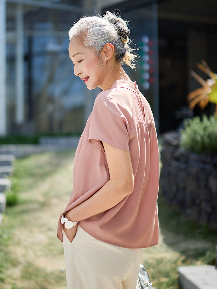 Muzhi Fashionable Short Sleeve - Summer Clothing Women Over 50 recensione e prezzo