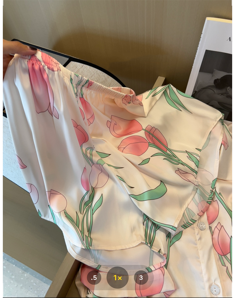 Women Silk Satin Sweet Pajamas - Summer Clothing Women Over 50 recensione e prezzo