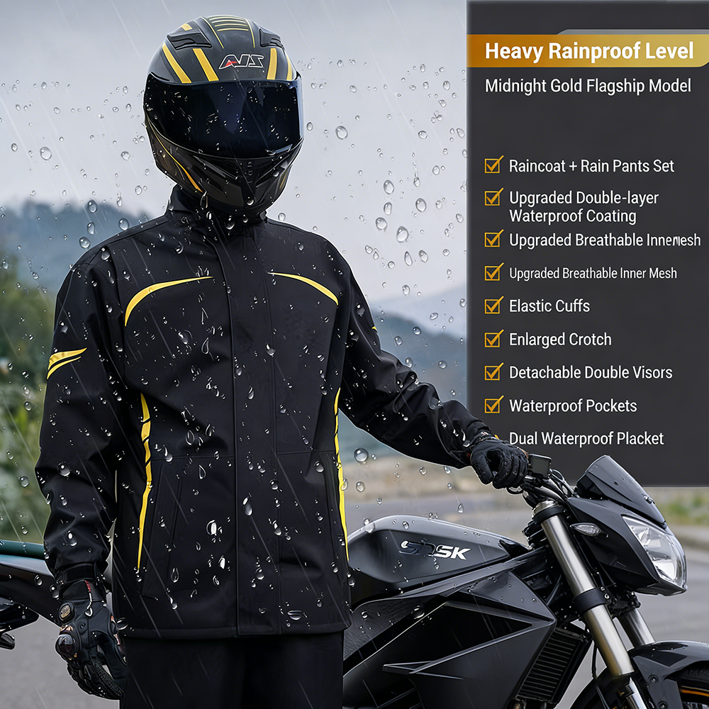 Motorcycle Rain Suit Men Women - Summer Rain Clothing recensione e prezzo