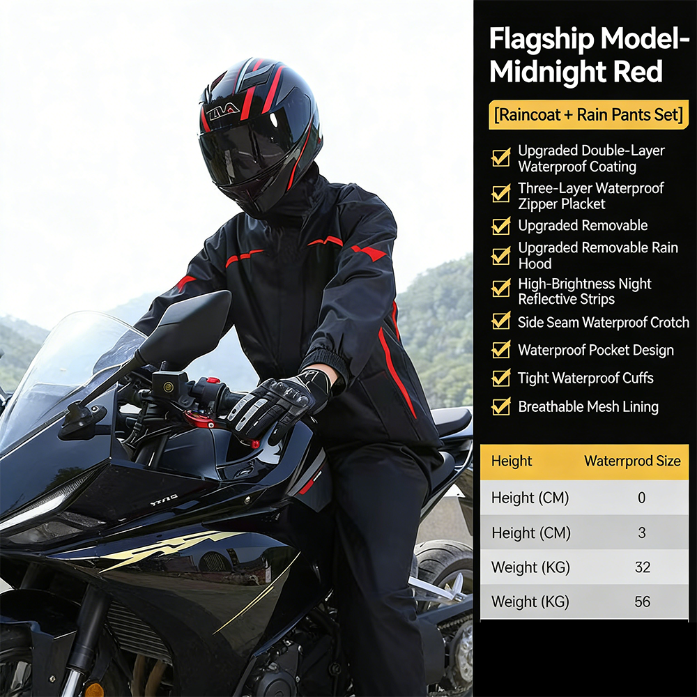 Motorcycle Rain Suit Men Women - Summer Rain Clothing recensione e prezzo