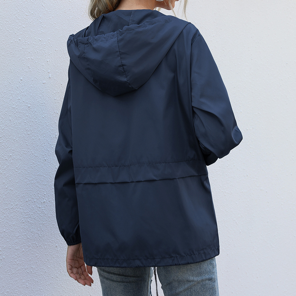 Women Solid Rain Jacket 2026 O - Summer Rain Clothing recensione e prezzo