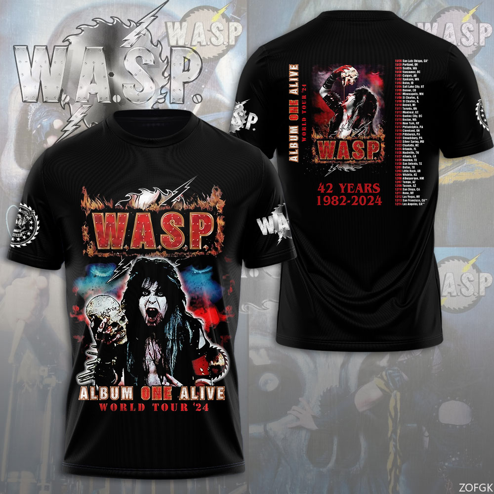 W.A.S.P Rock 3D Printing T-shi - Summer Clothing Sets Women recensione e prezzo