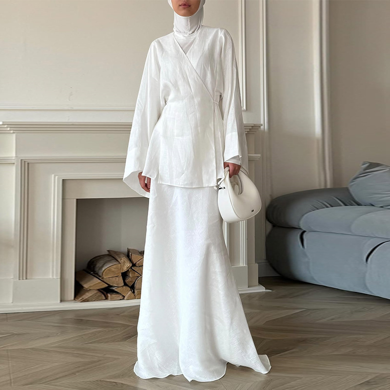 Two Pieces Women Dress Sets So - Summer Clothing Linen recensione e prezzo