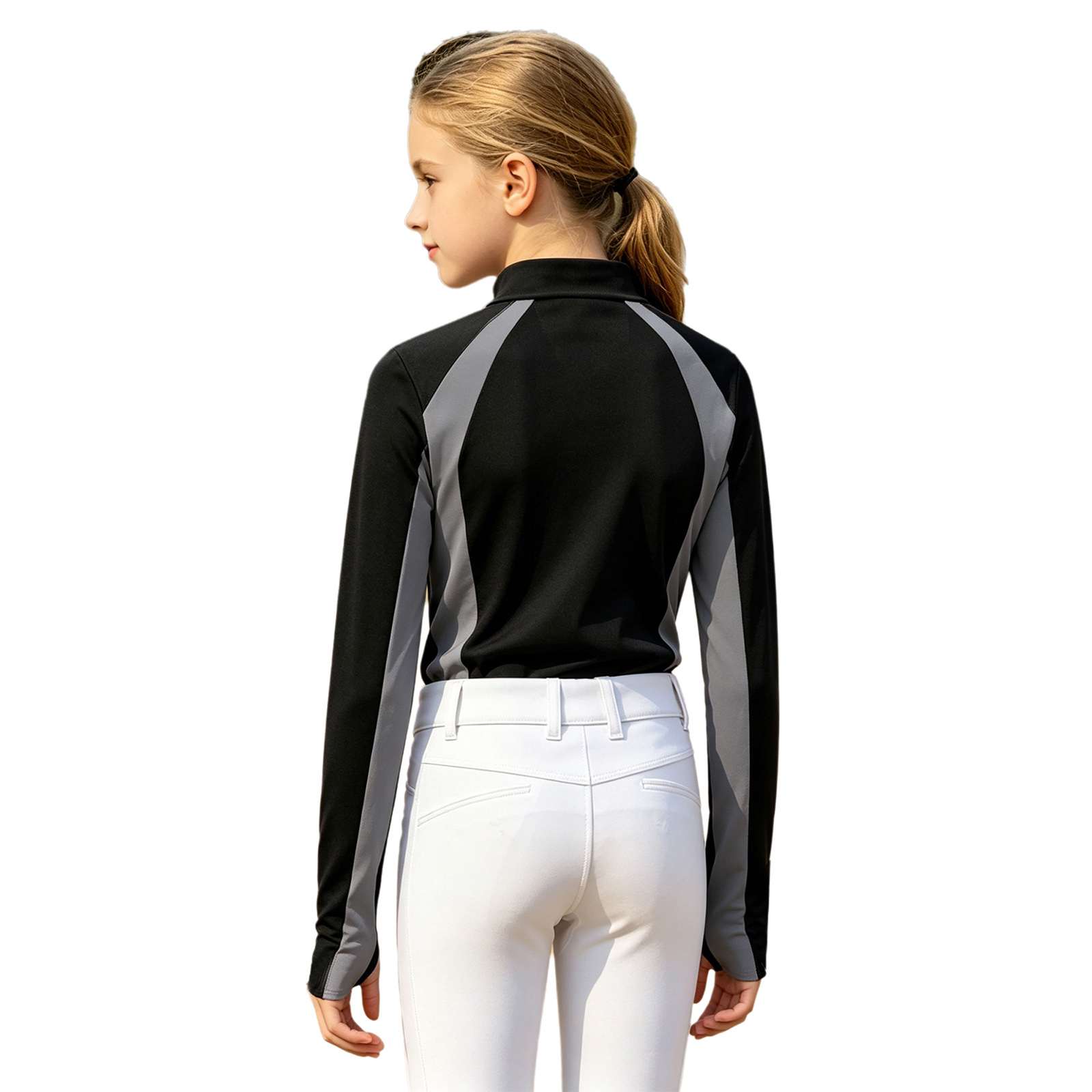 Kids Girls Equestrian Horse Ri - Summer Equestrian Clothing recensione e prezzo