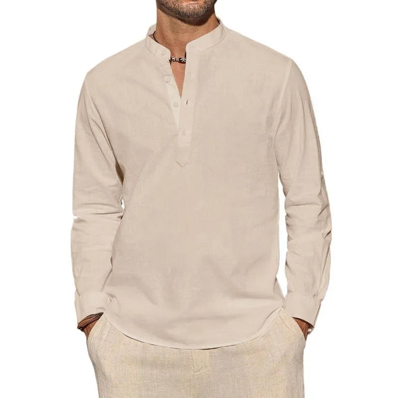 Men's Long Sleeve T-Shirts Cas - Beach Shirt Hawaiian recensione e prezzo