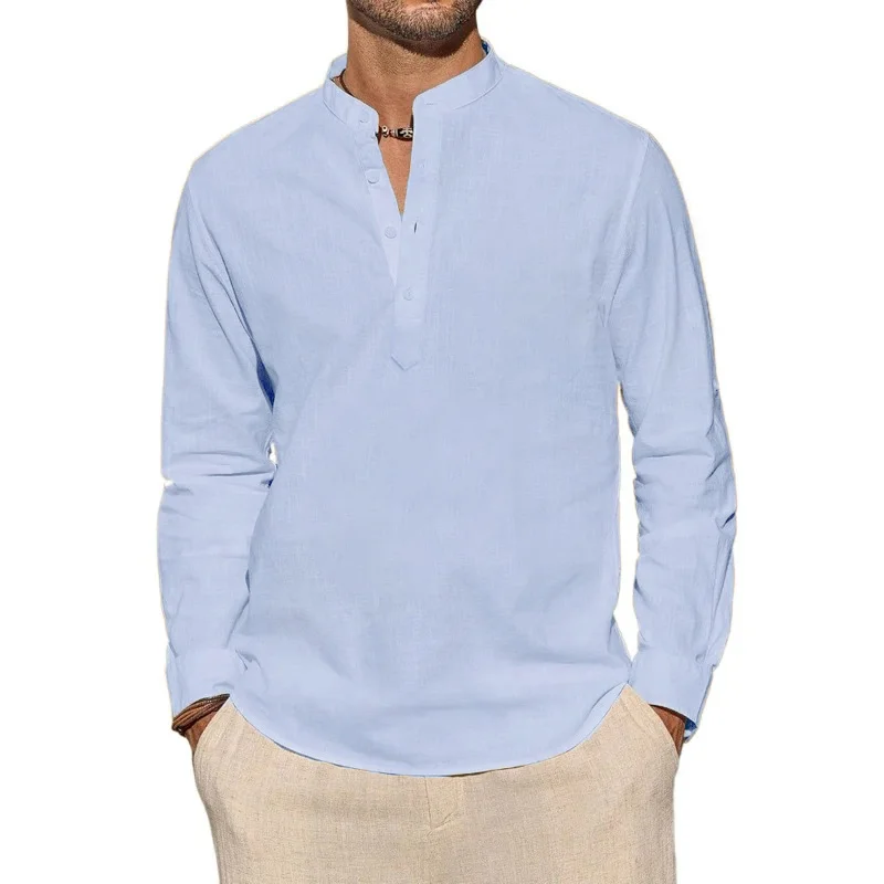 Men's Long Sleeve T-Shirts Cas - Beach Shirt Hawaiian recensione e prezzo