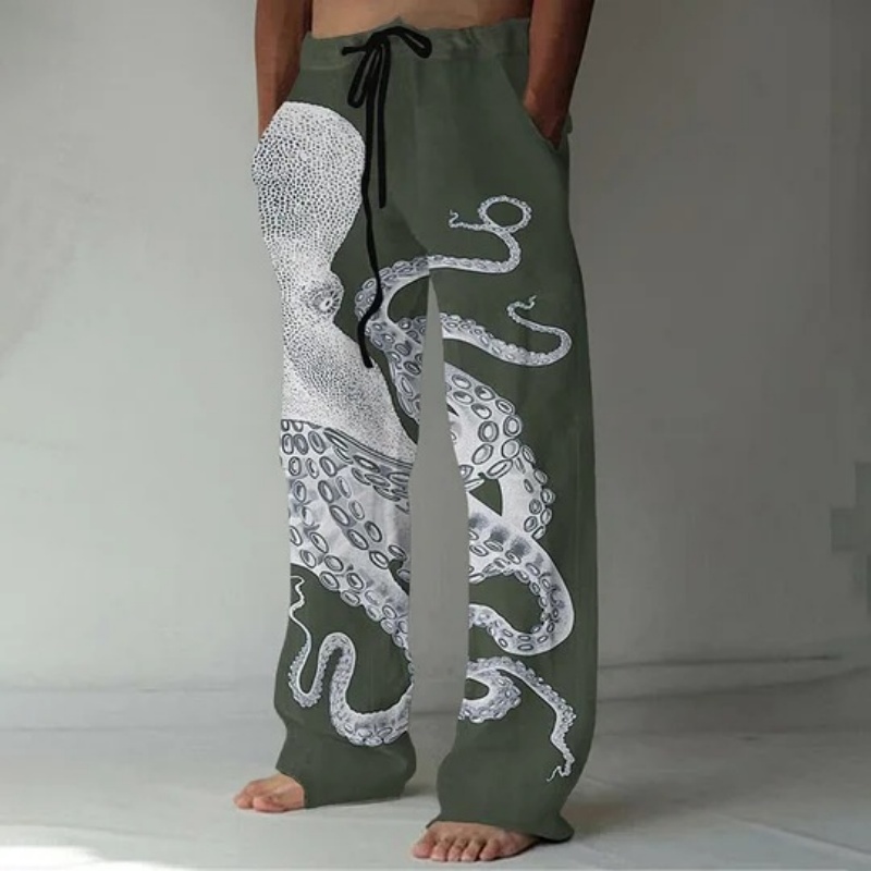 Japanese Art Octopus Graphic P - Summer Clothing Men 2025 recensione e prezzo