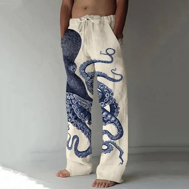 Japanese Art Octopus Graphic P - Summer Clothing Men 2025 recensione e prezzo