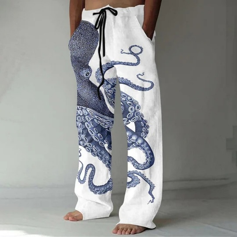Japanese Art Octopus Graphic P - Summer Clothing Men 2025 recensione e prezzo