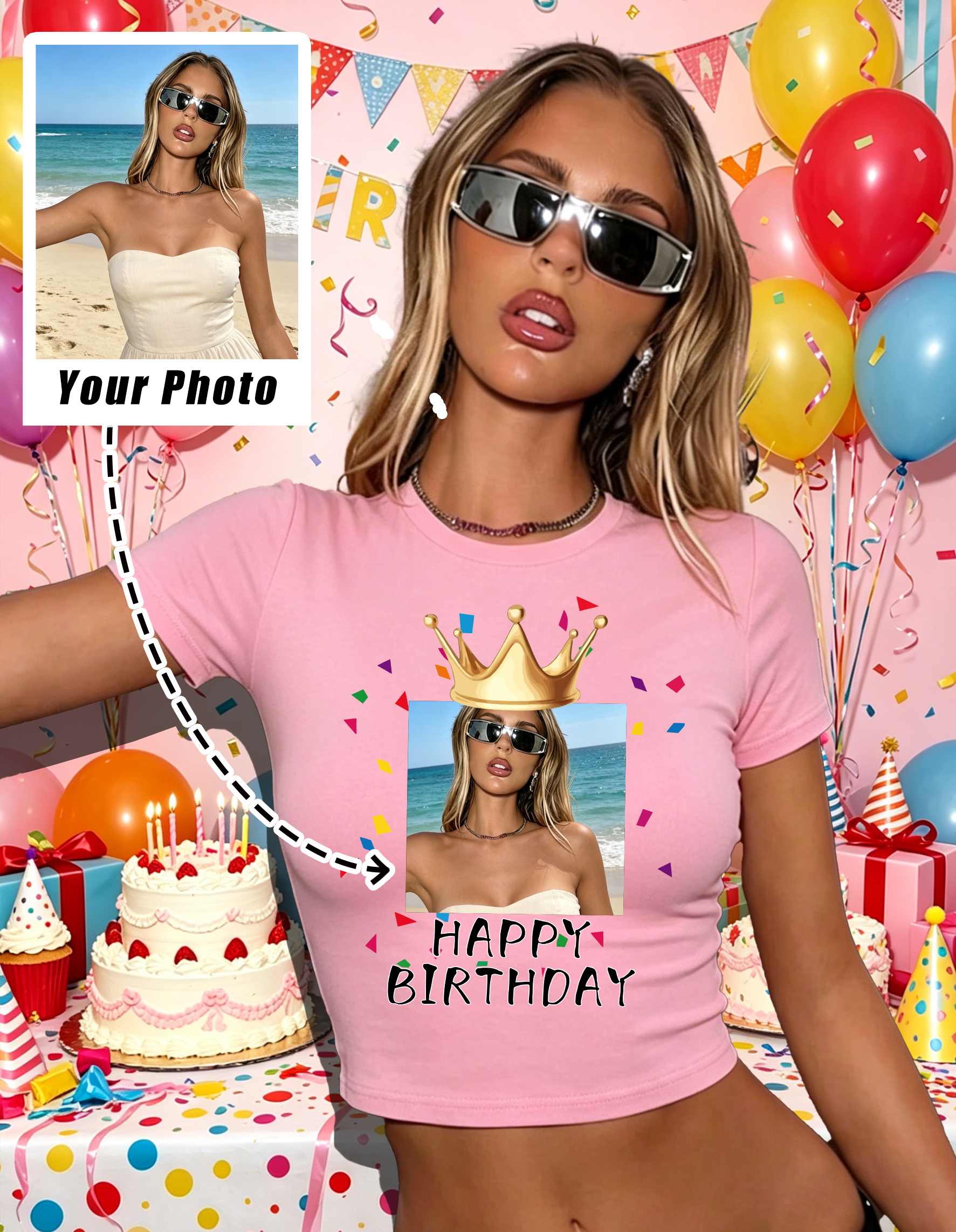 Custom Graphic Logo  Slim T Sh - Summer Clothing Y2K recensione e prezzo