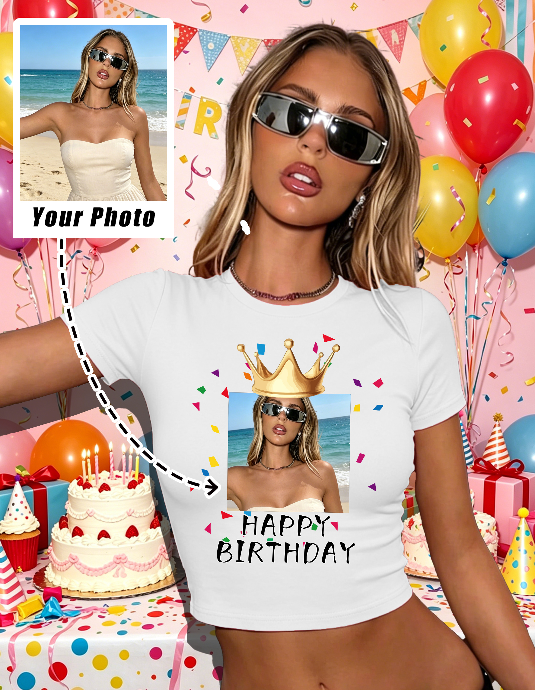 Custom Graphic Logo  Slim T Sh - Summer Clothing Y2K recensione e prezzo