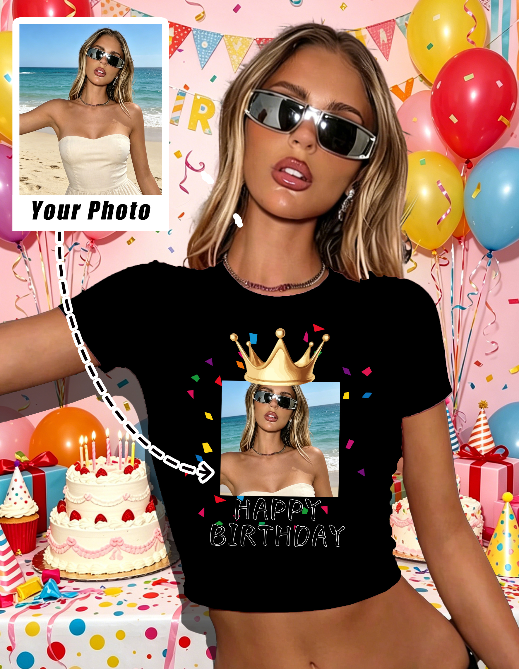 Custom Graphic Logo  Slim T Sh - Summer Clothing Y2K recensione e prezzo