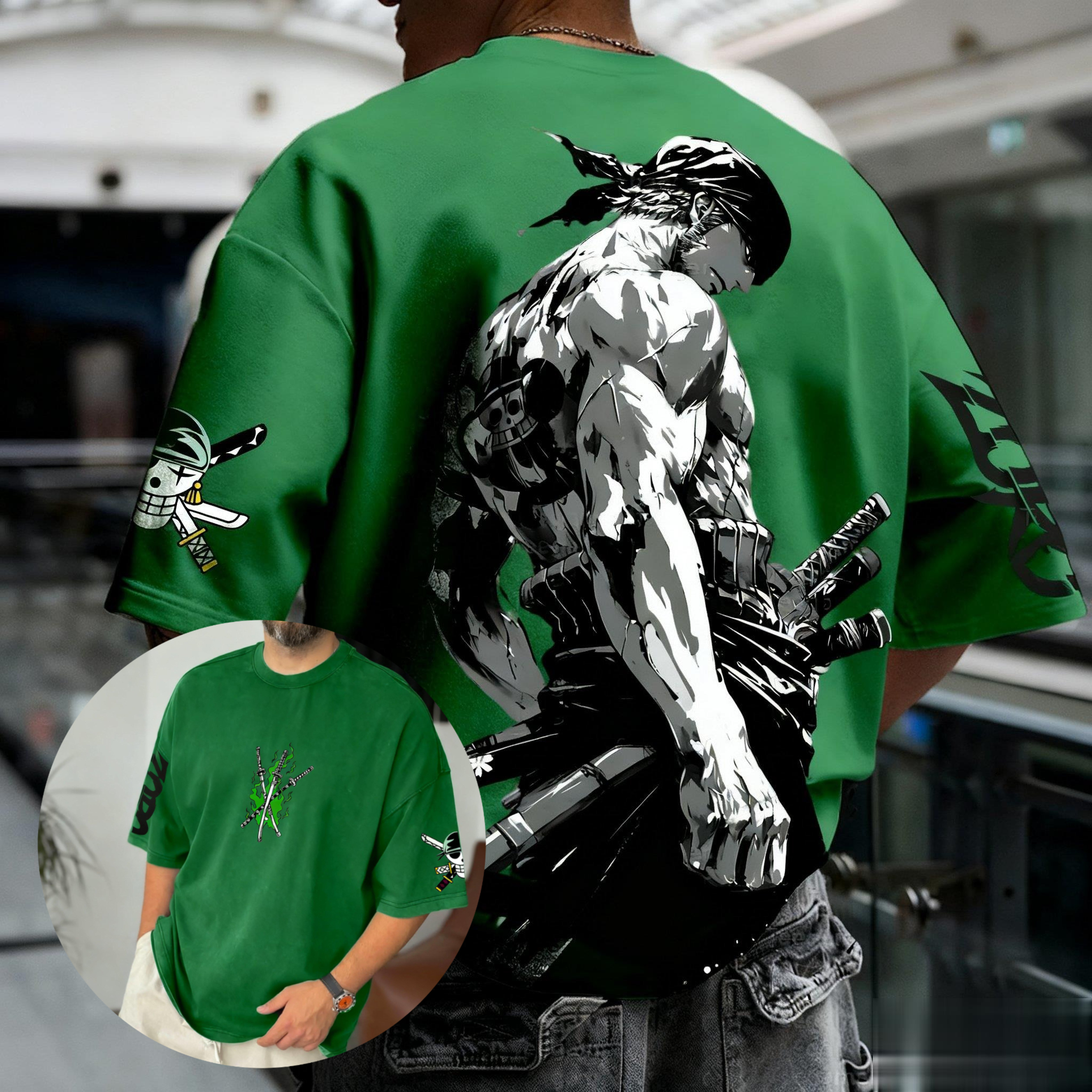 Summer Y2k Anime One Piece Zor - Summer Clothing Men 2025 recensione e prezzo