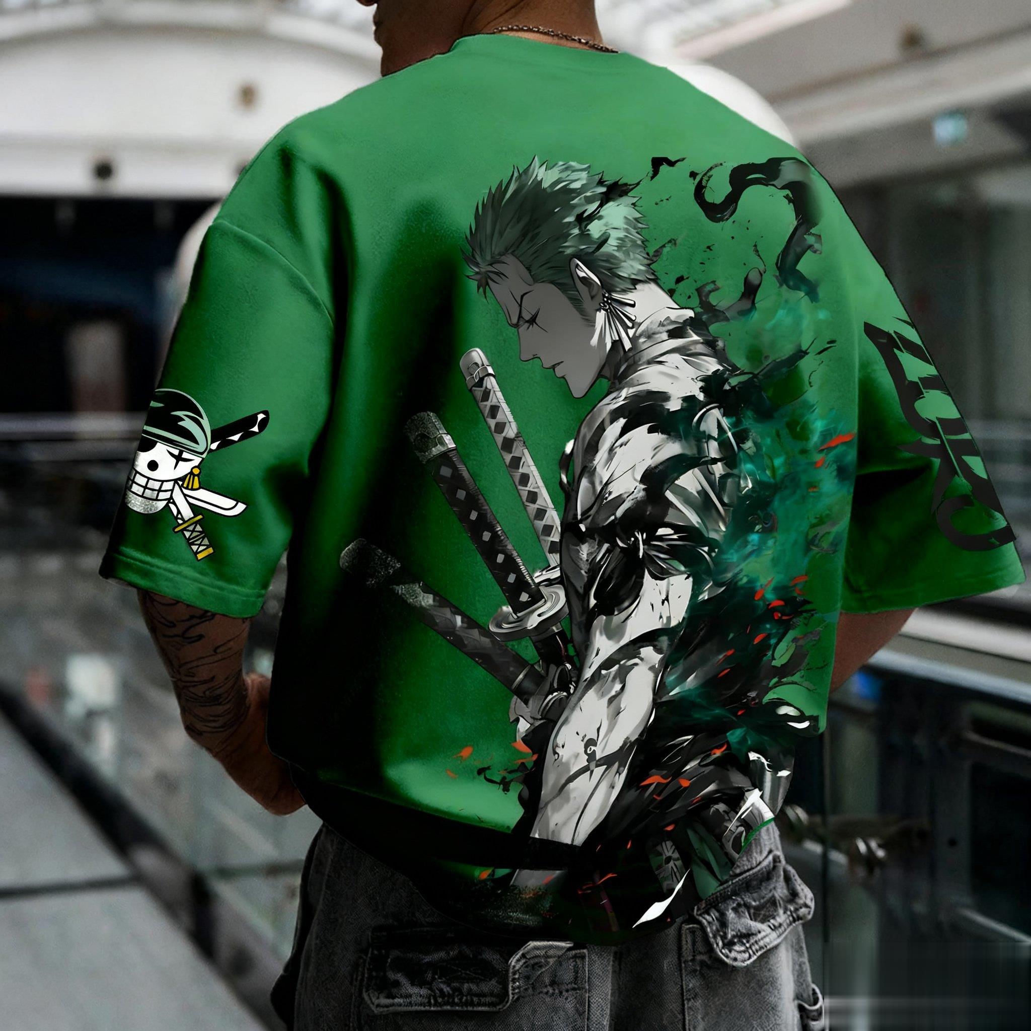 Summer Y2k Anime One Piece Zor - Summer Clothing Men 2025 recensione e prezzo